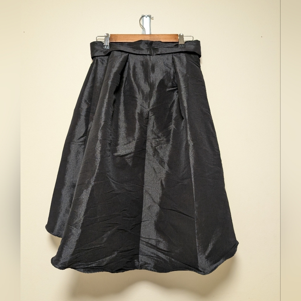 Marina Black High Low Skirt Tie Waist Formal Party Size S USA - Picture 8 of 8